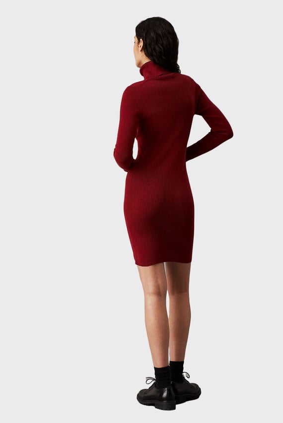 Платье WOVEN LABEL TIGHT SWEATER DRESS