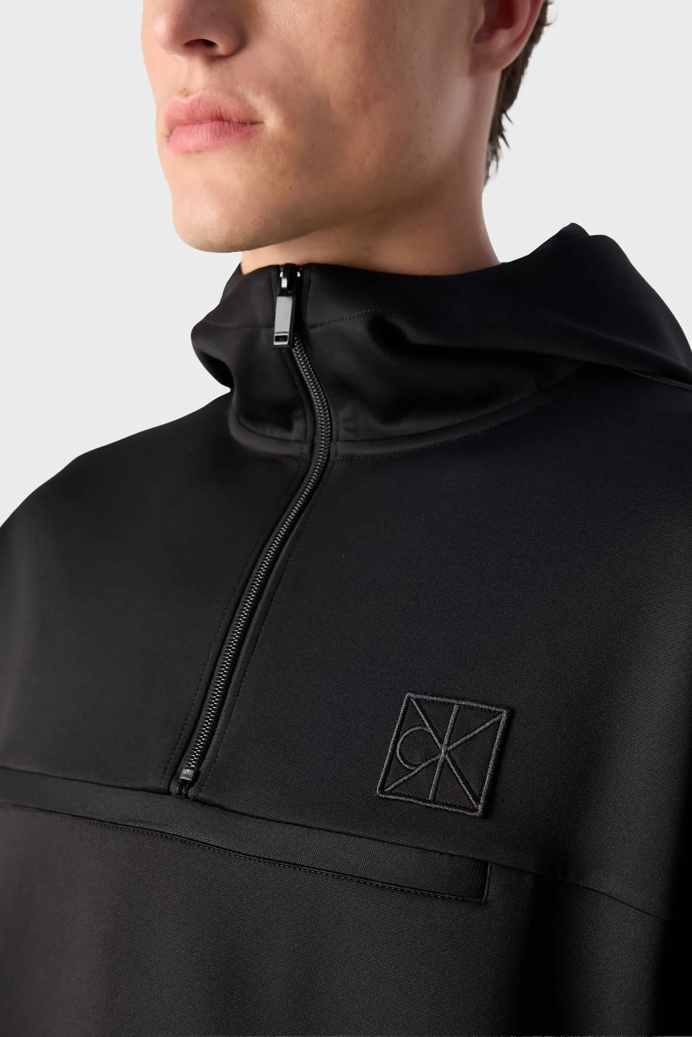 Худи HEAVY TRICOT QTR ZIP ANORAK HOOD 6