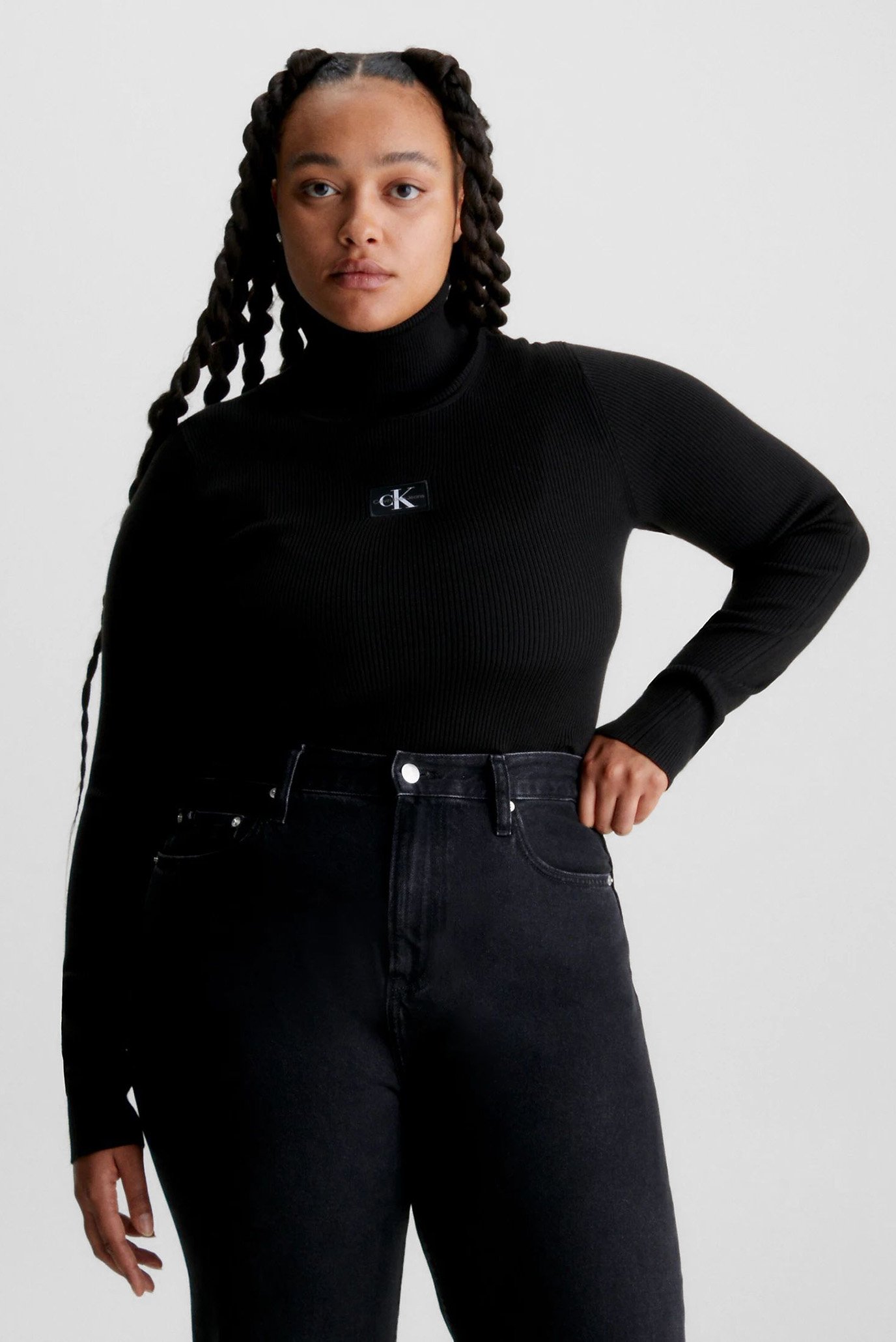 Гольф BADGE ROLL NECK SWEATER 7