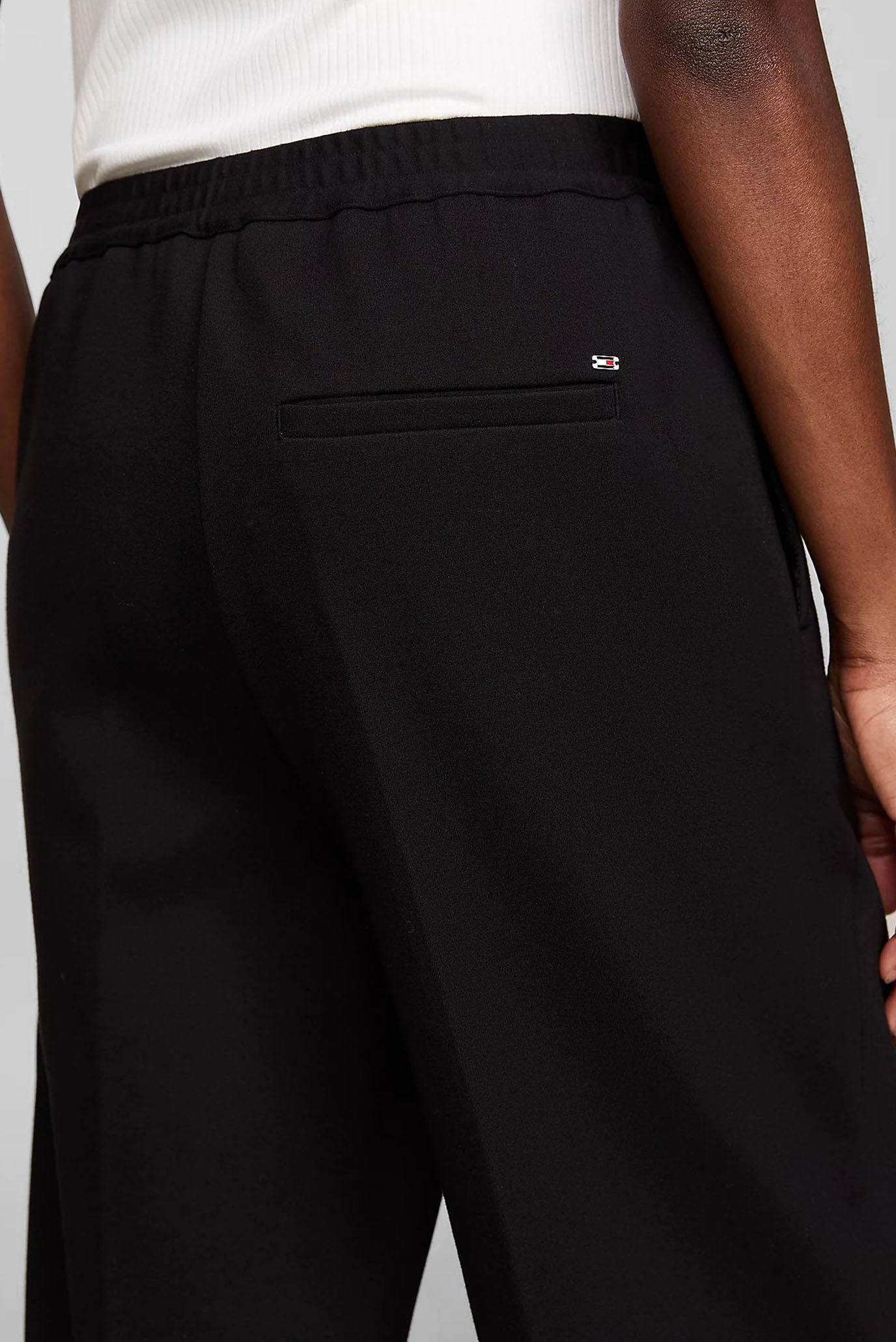 Женские черные брюки PUNTO PULL ON TAPERED 4