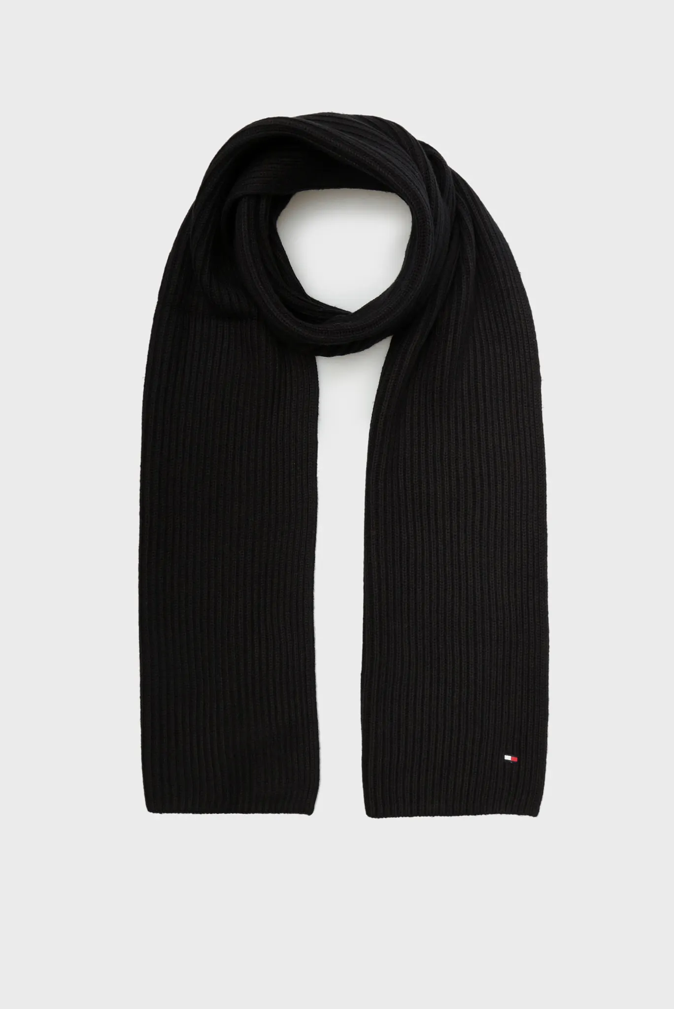 Мужской  черный шарф PIMA 2