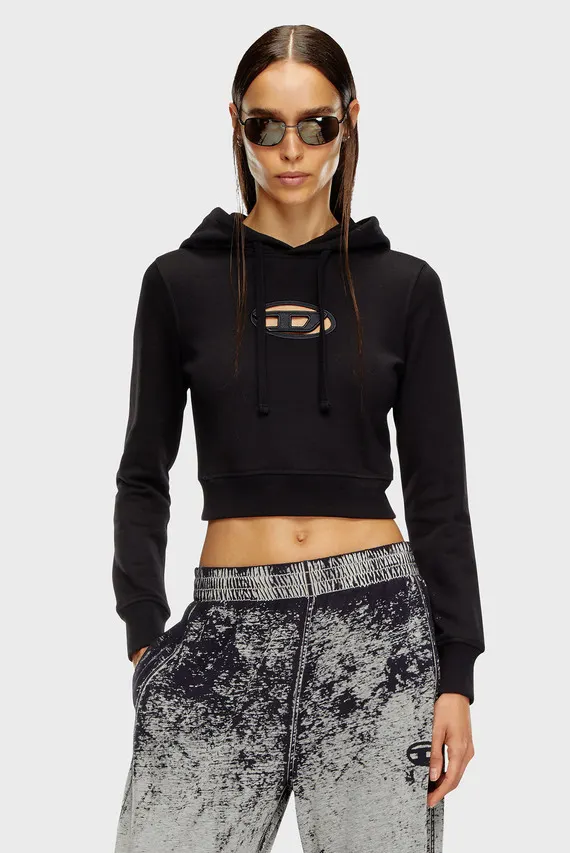 Худи F-SLIMMY-HOOD-OD FELPA Diesel