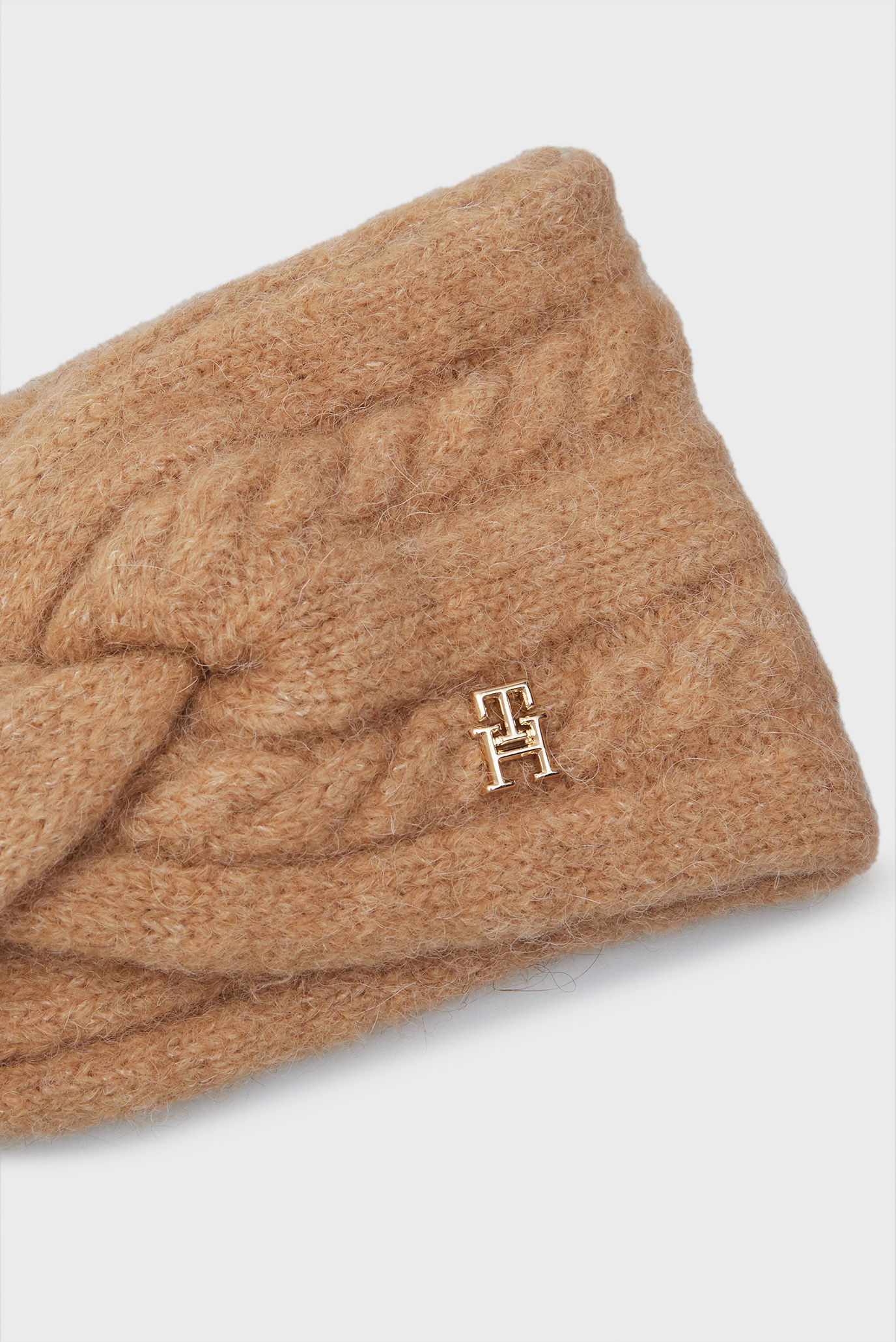 Женская бежевая повязка TH TIMELESS HEADBAND CABLE 4