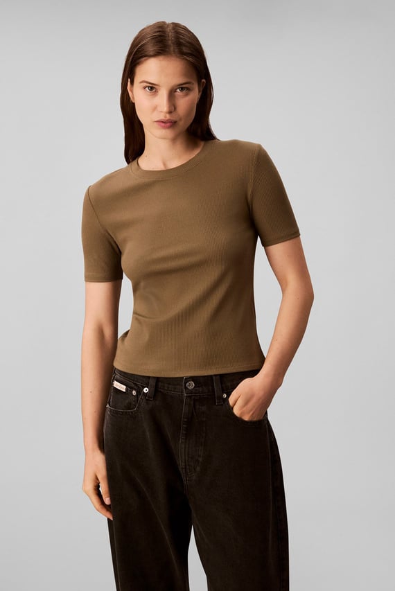 Топ A- Modal Rib Tee (essential)