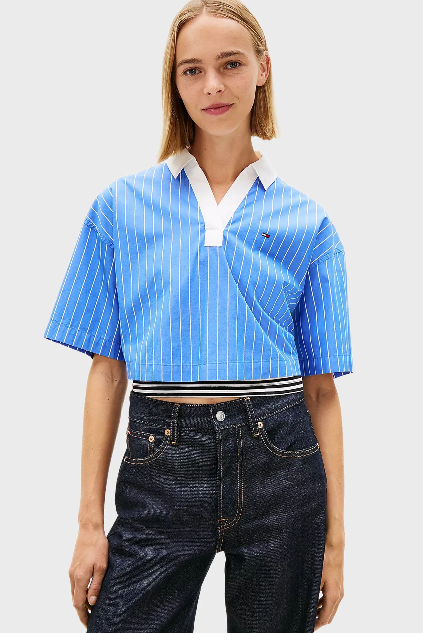 Рубашка с коротким рукавом TJW RLX POP OVER SHIRT 1