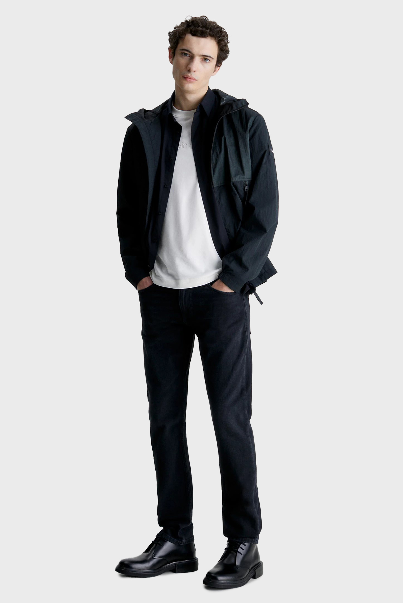 Джинсы SLIM FIT WASHED BLACK 7