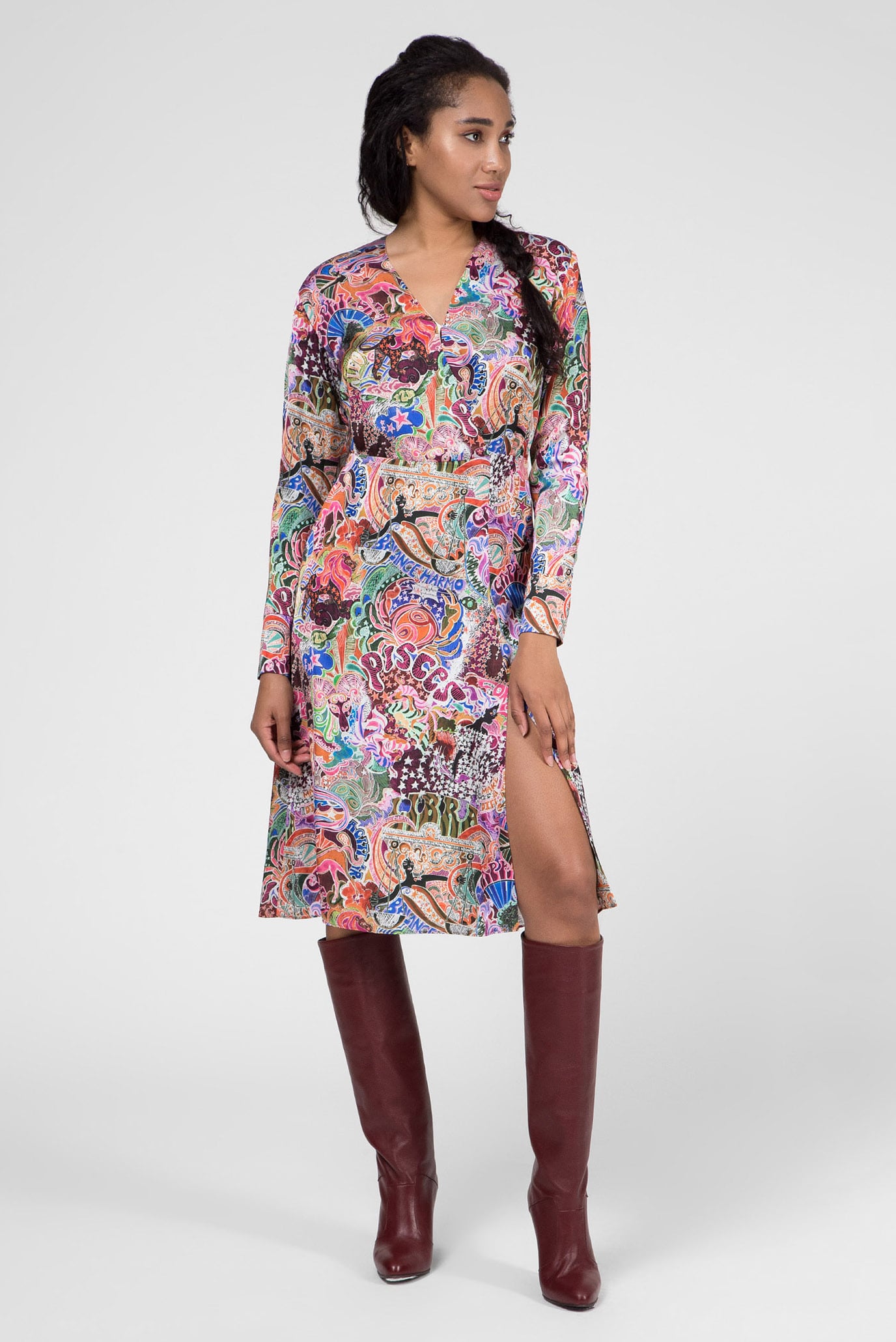 Женские платье с принтом ZENDAYA 10