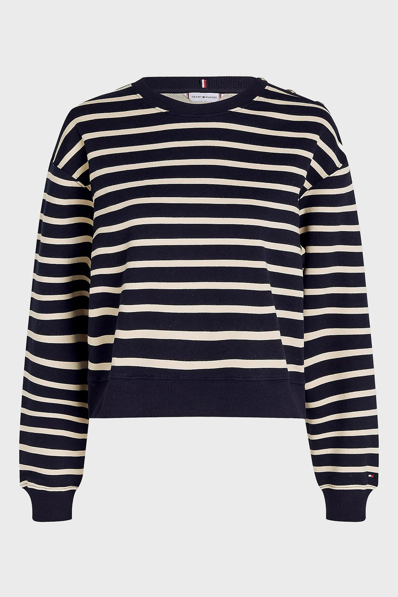 Свитшот REG GOLD BTN C-NK SWEATSHIRT 5