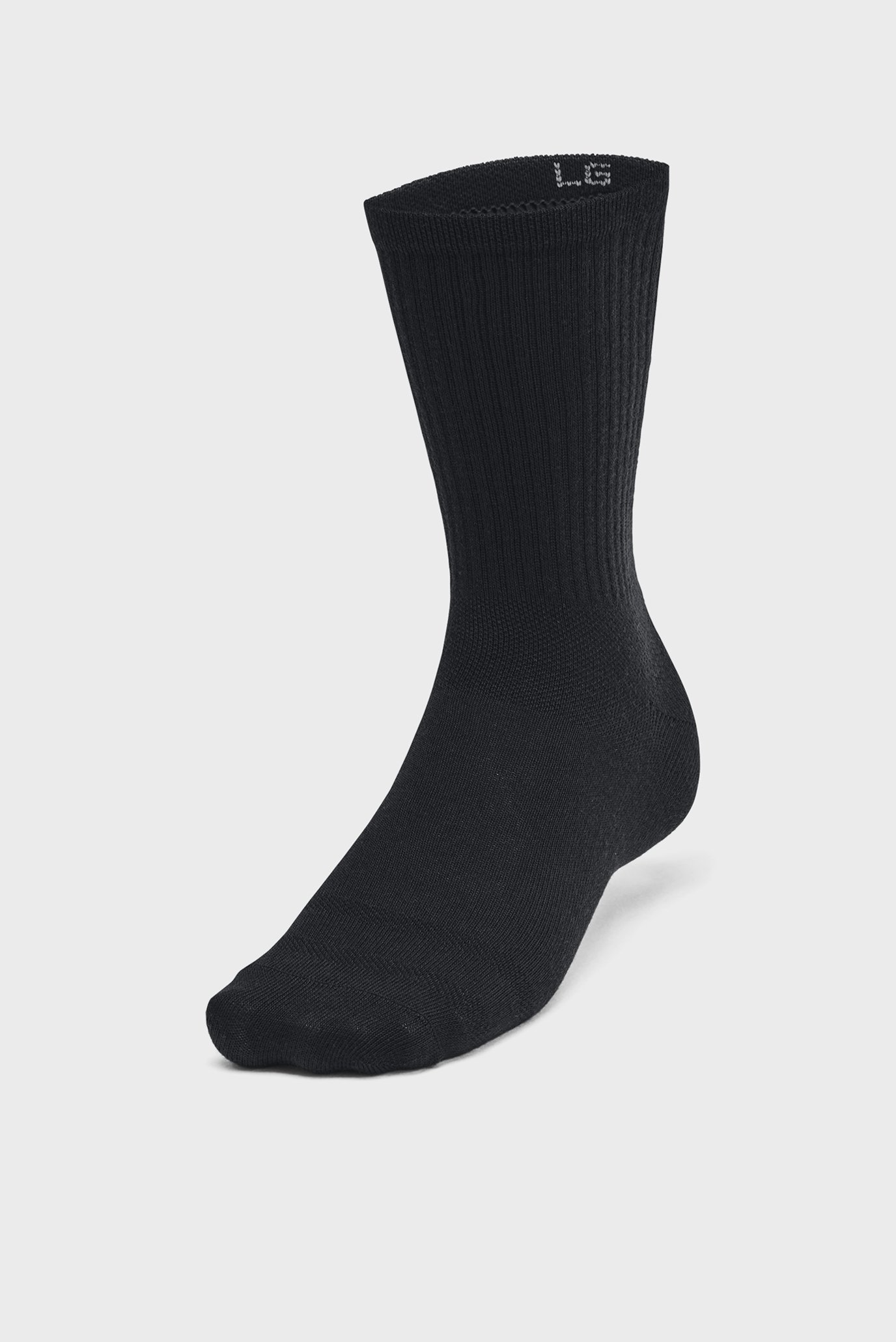 Черные носки (6 пар) UA Essential 6pk Crew 3