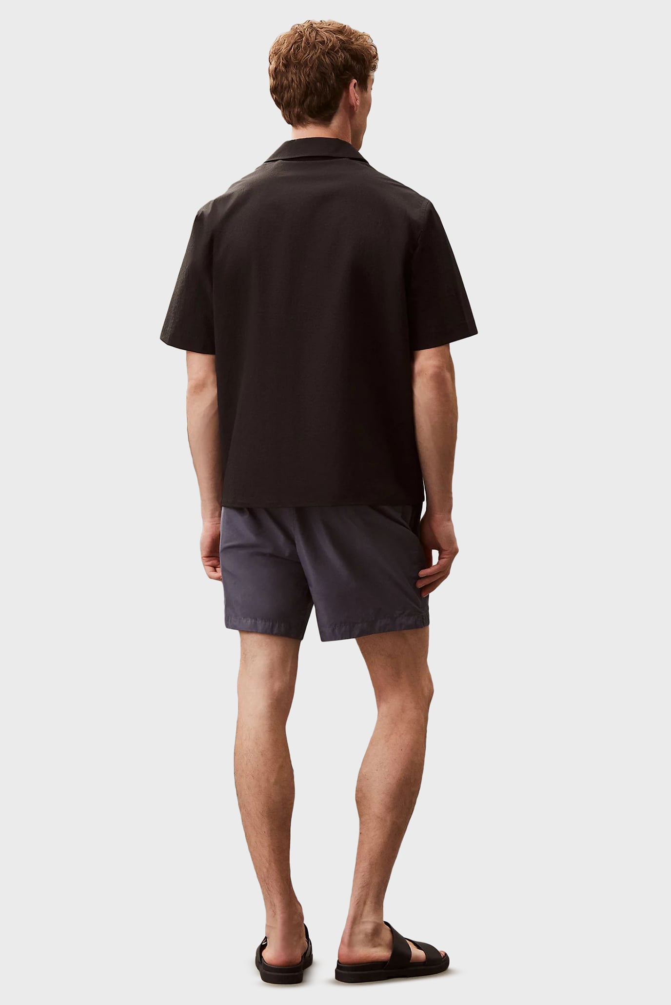 Мужская черная рубашка SS SHIRT 3