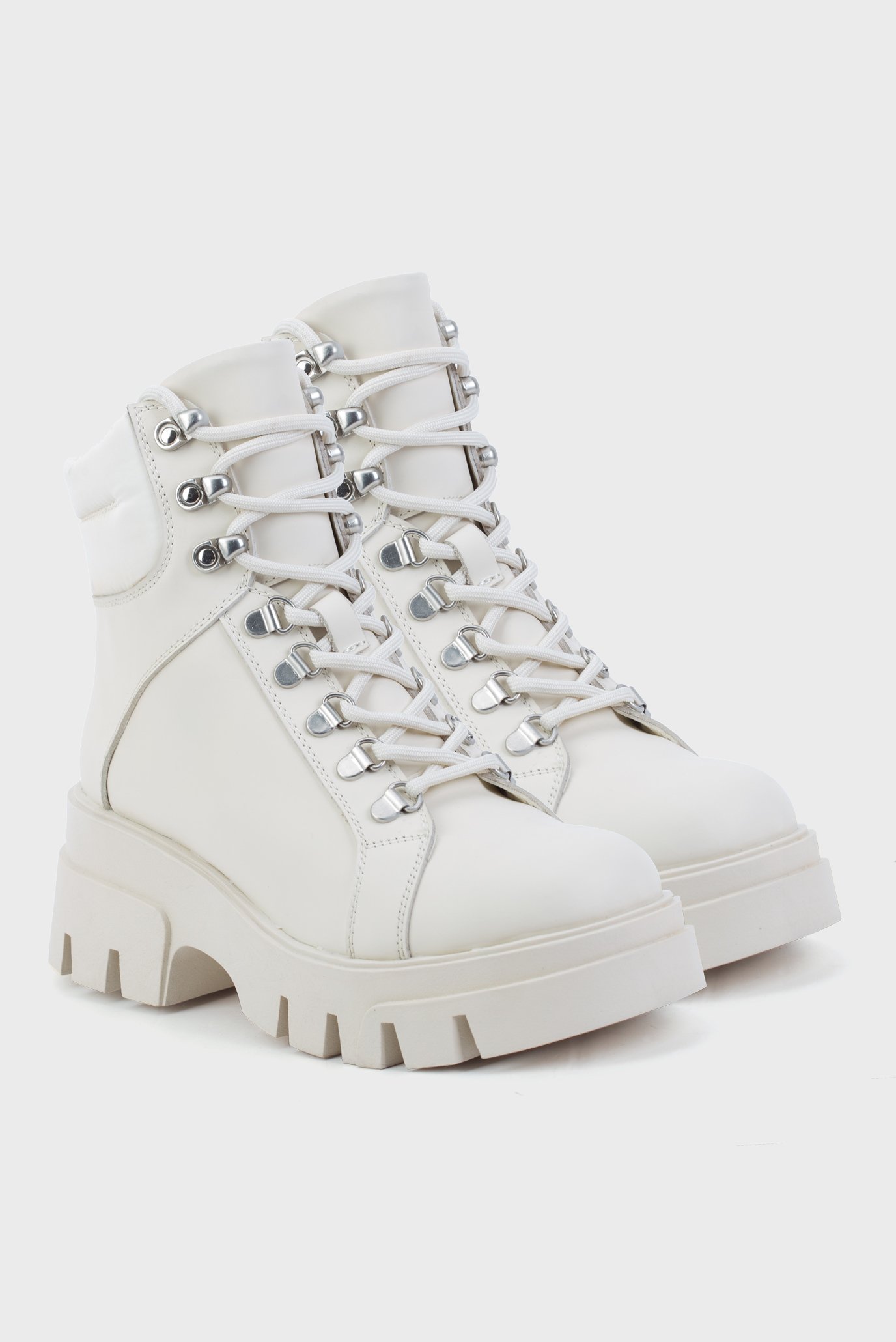 Женские белые нубуковые хайкеры Tagetes 2