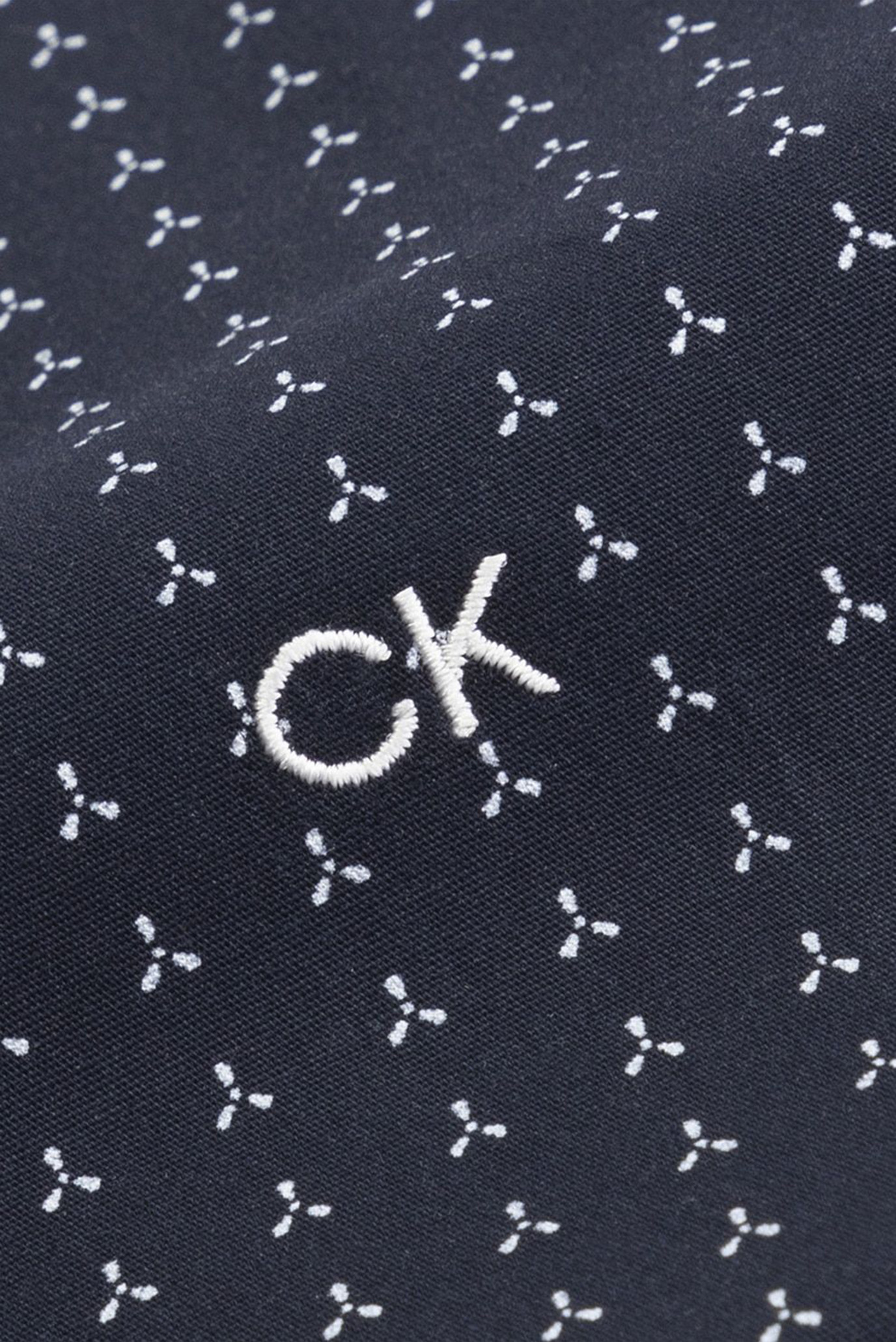 Рубашка POPLIN MICRO PRINT SLIM SHIRT 4