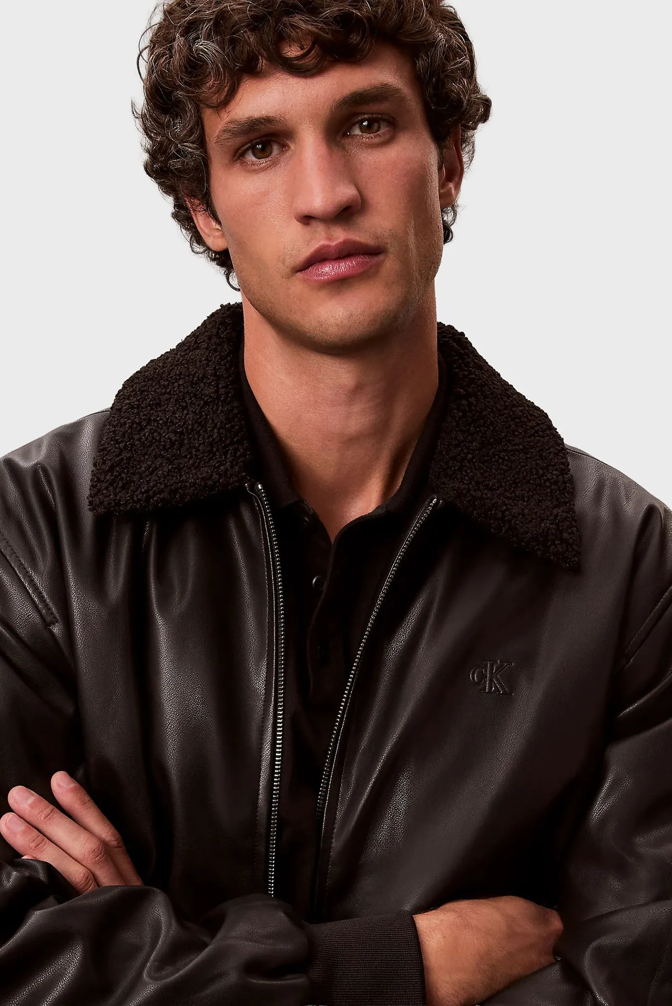 Куртка джинсовая LS FAUX LEATHER SHERPA COLLAR BO 4