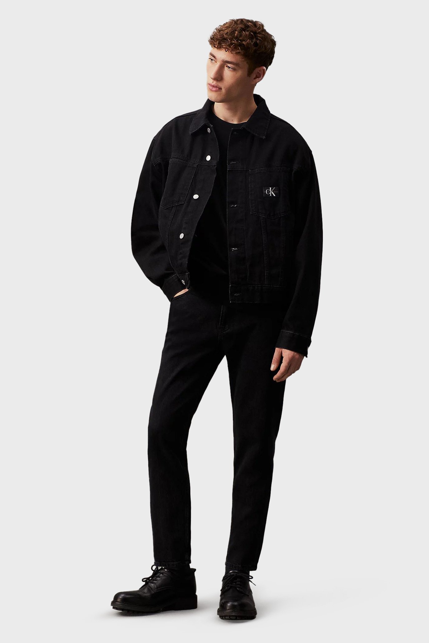 Мужские черные джинсы DAD JEAN 3