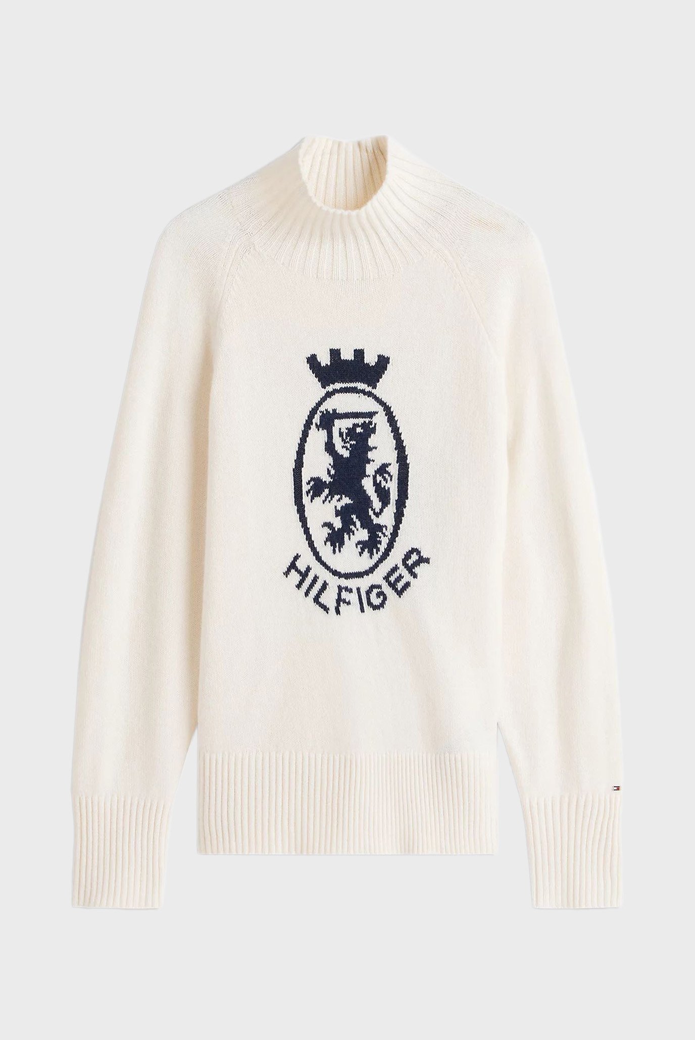 Свитер WOOL BLEND GRAPHIC MOCK-NK SWT 5