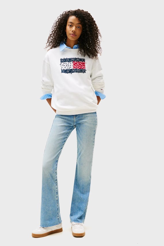 Свитшот/TJW RLX FLORAL FLAG CREW