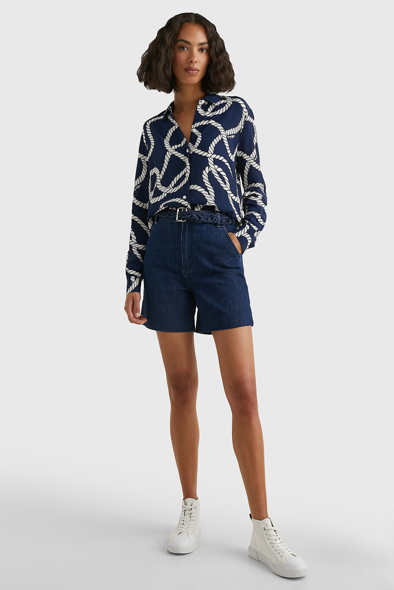 Шорты DNM FLARE SHORT HW BELT EMMA 2