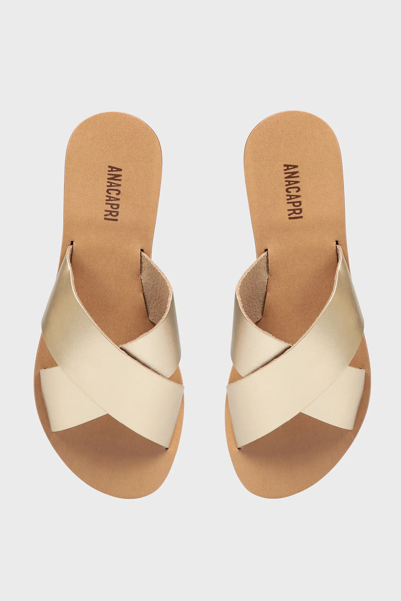 Золотистые шлёпанцы Tommy Hilfiger 4