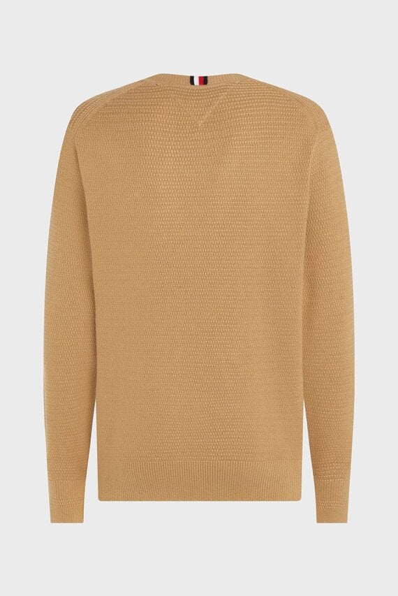 Свитер INTERLACED STRUCTURE CREW NECK
