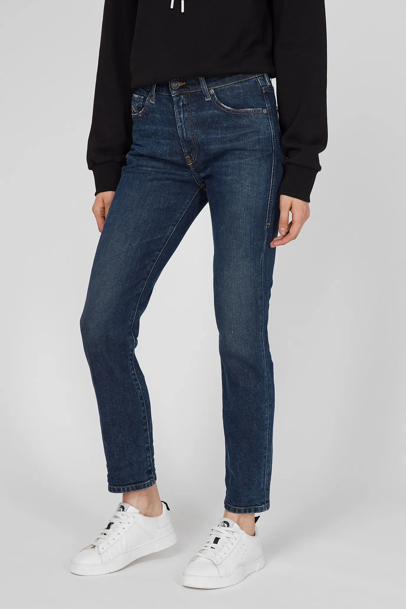 Женские темно-синие джинсы D-JOY 7