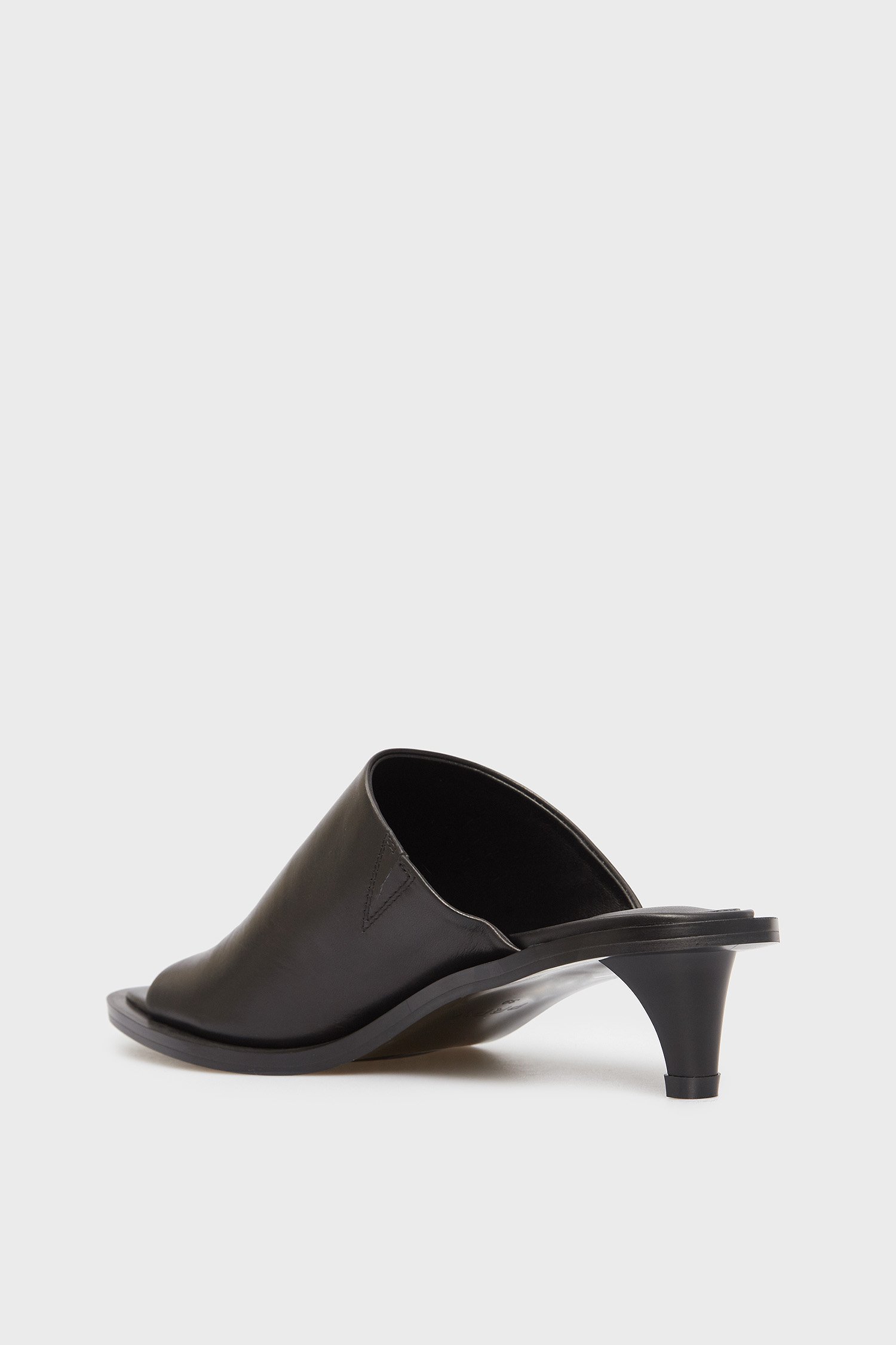 Женские черные кожаные мюли OpalaPRPY Женские черные кожаные мюли Opala 4