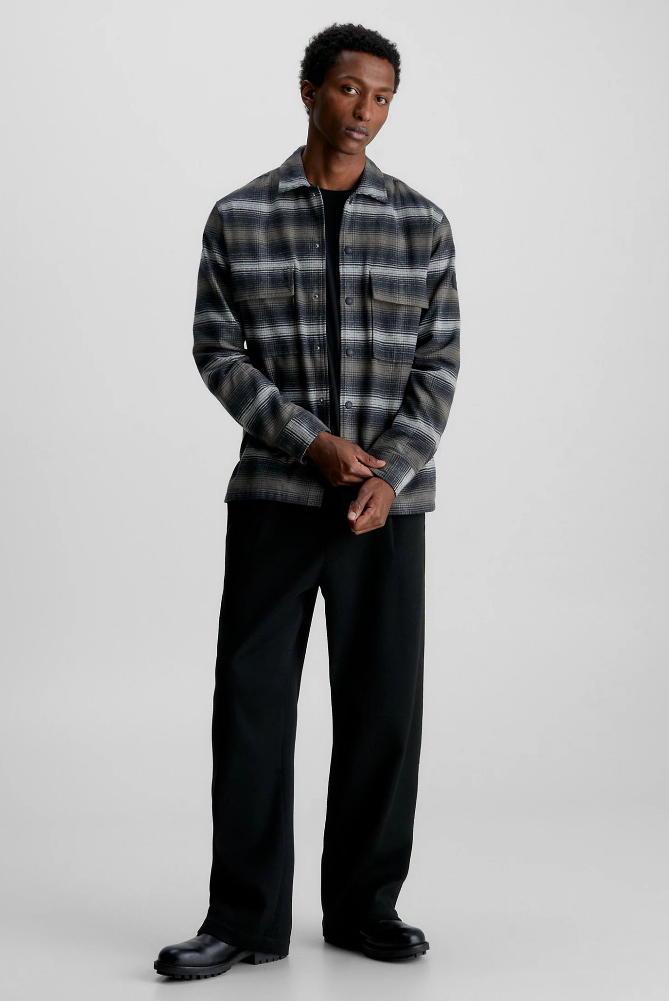 Рубашка FLANNEL OVERCHECK OVERSHIRT 2