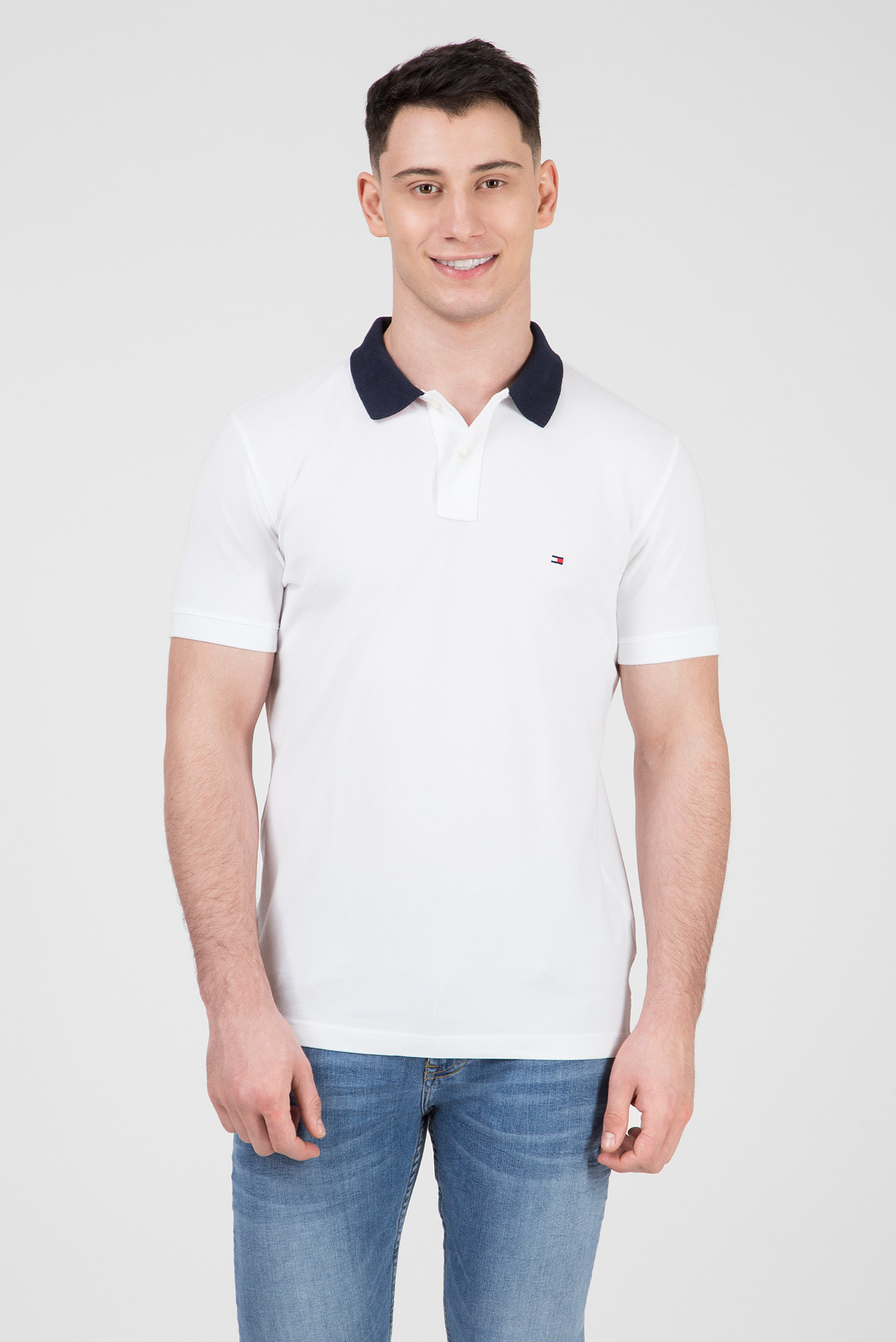 Мужское белое поло 1985 6