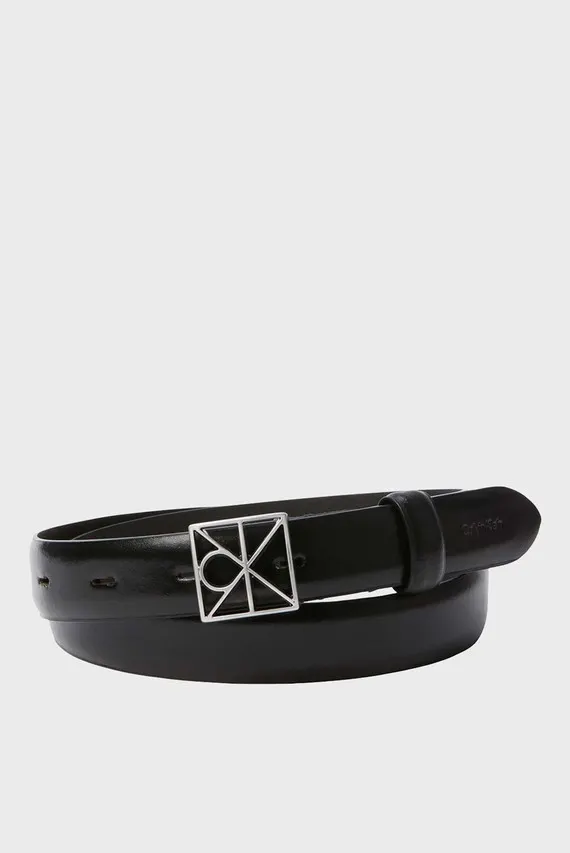 Ремень EMBLEM BUCKLE SMOOTH 25MM Calvin Klein