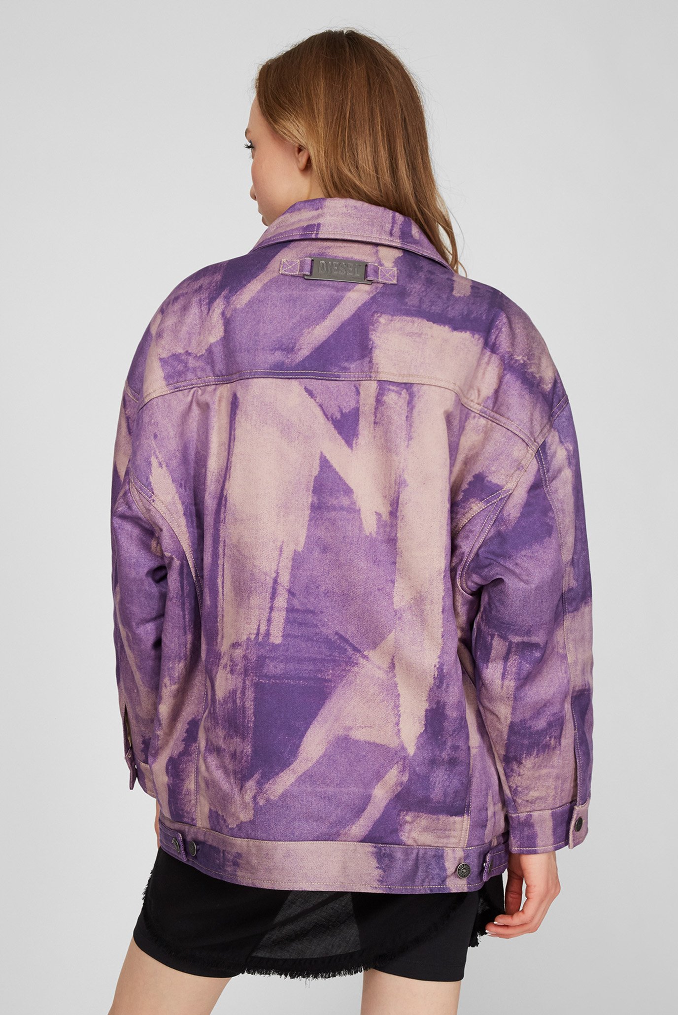 Женская фиолетовая джинсовая куртка G-SOJODiesel Женская фиолетовая джинсовая куртка G-SOJO 9