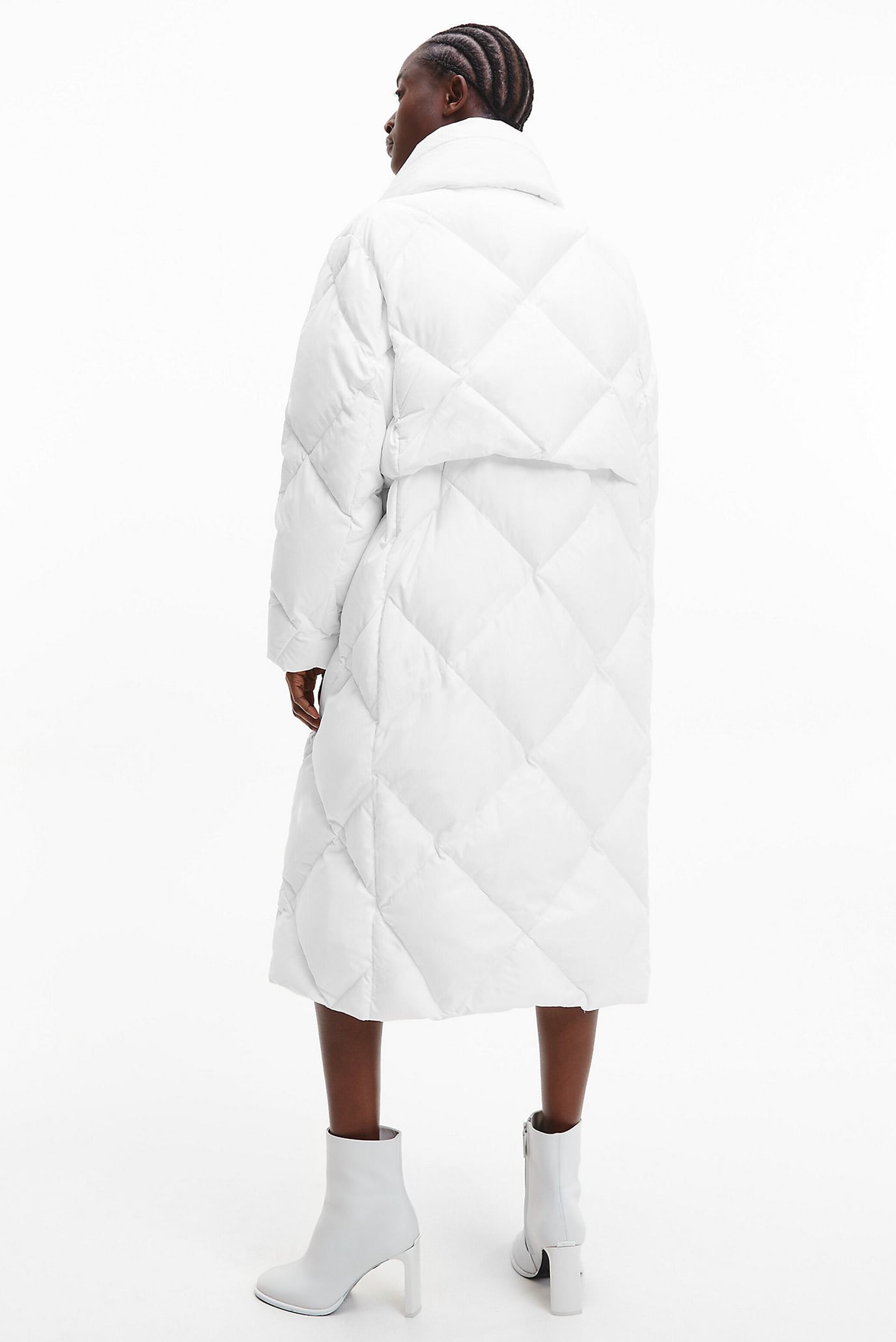 Женская белая куртка TRANSFORM PADDED COAT 7