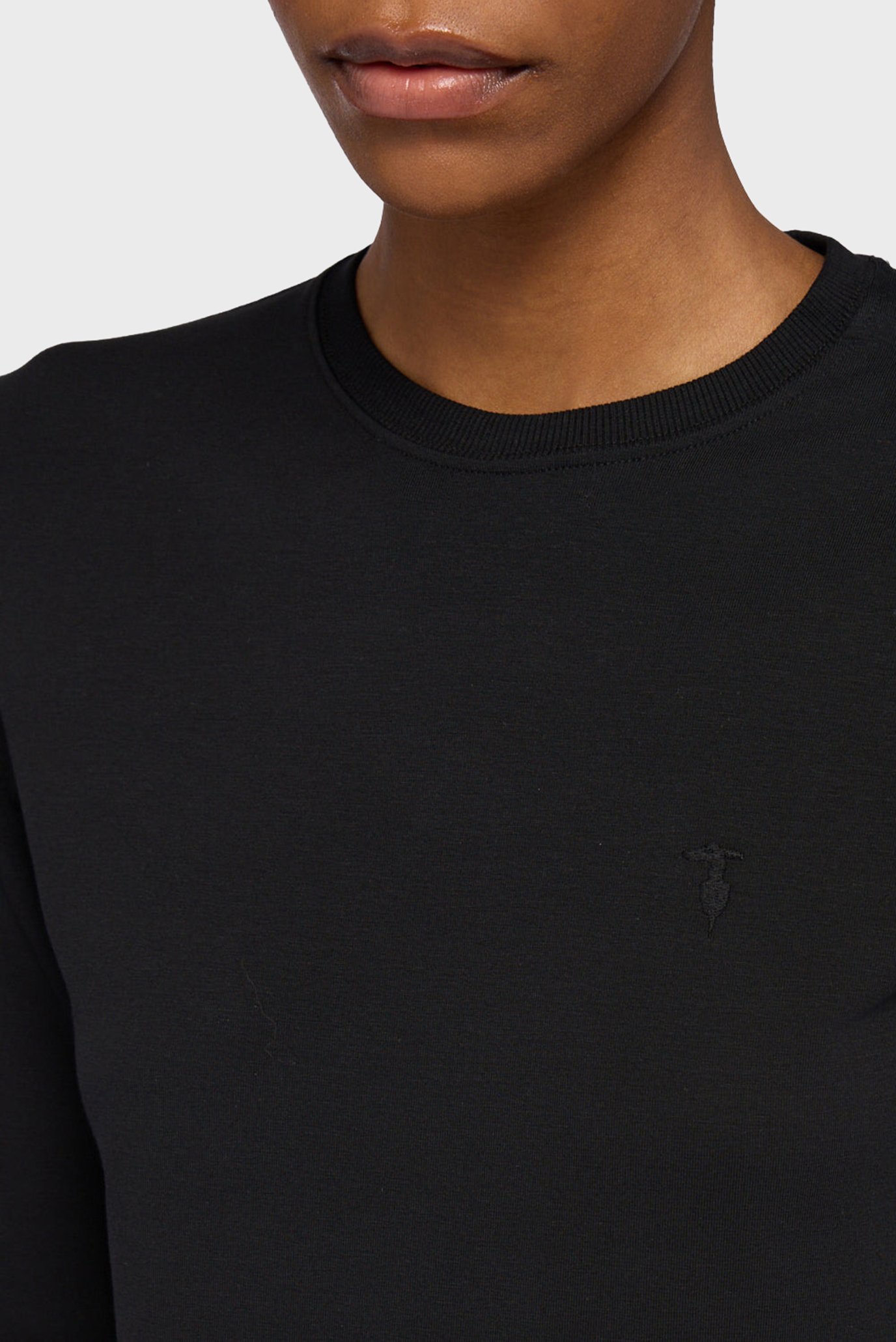 Лонгслив WTL01J01 SLIM FIT LONG SLEEVES T-SHIRT - ESSENTIAL LEVRIERO EMBROIDER 3