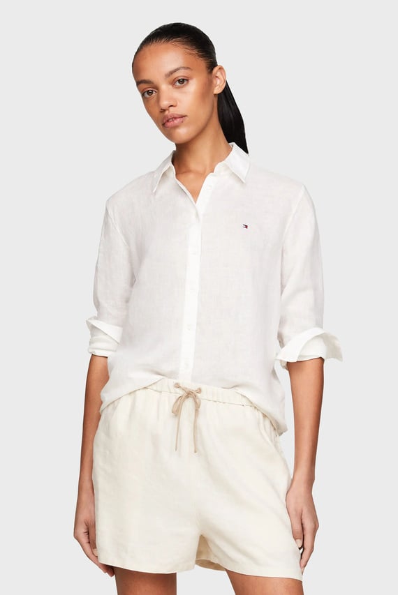 Рубашка LINEN RELAXED SHIRT LS