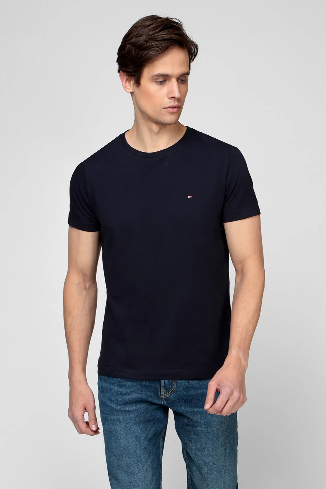 Мужская темно-синяя футболка 6