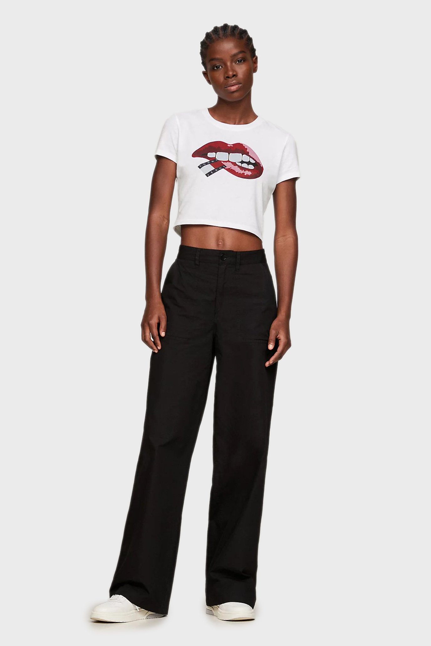 Футболка TJW SLIM CRP WASHED TJ LIPS TEE 7