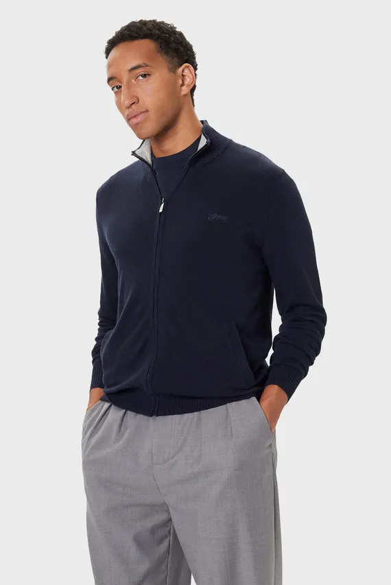 Куртка демисезонная DARRELL LS ZIPPED CARDI BASIC Guess