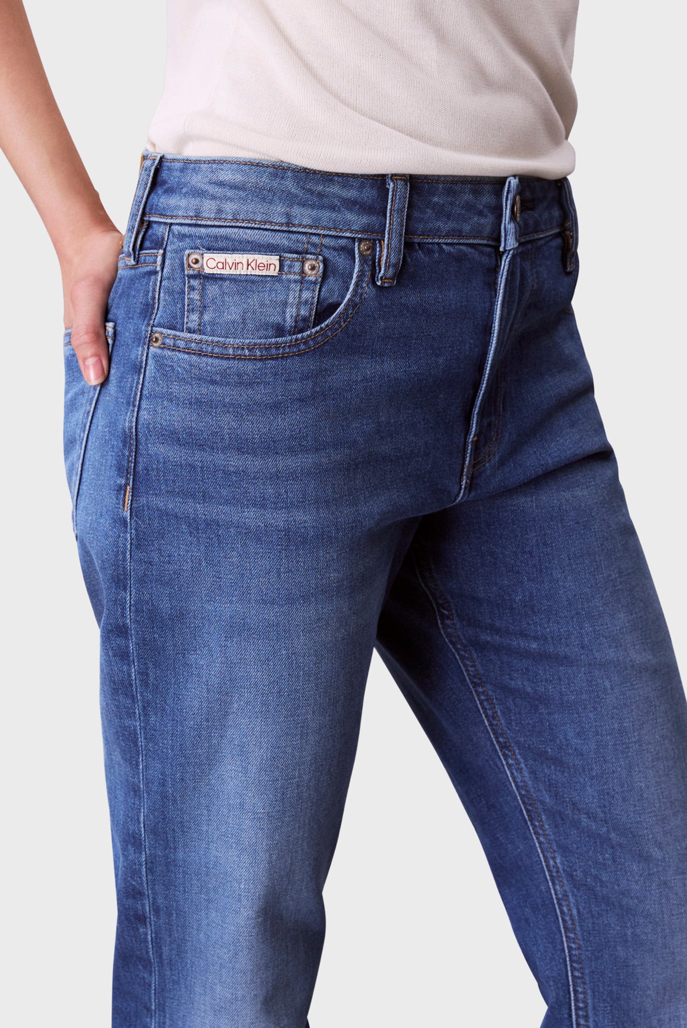 Джинсы/MID RISE SLIM INDIGO CHANNEL 5