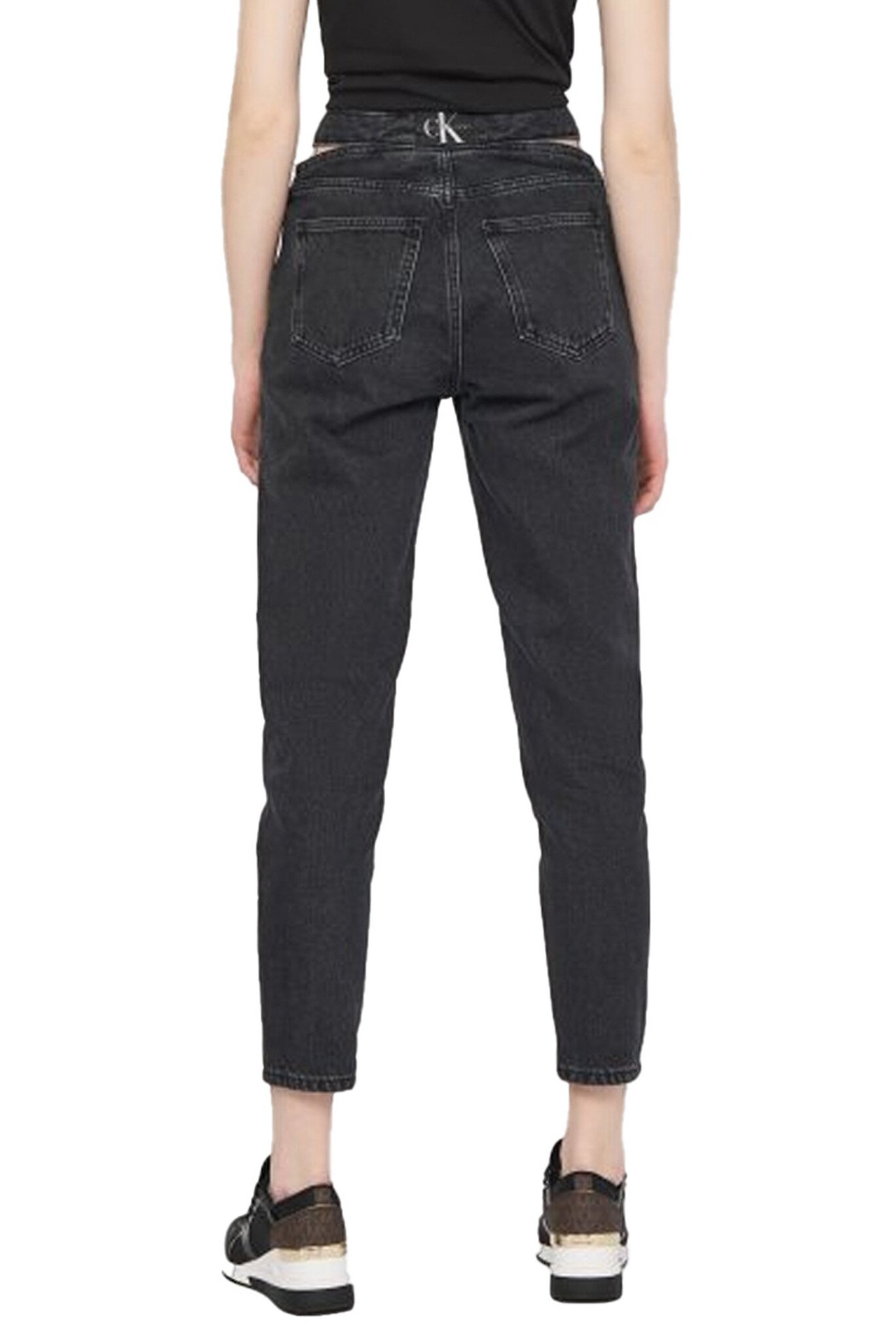 Женские черные джинсыCalvin Klein Jeans Женские черные джинсы 3