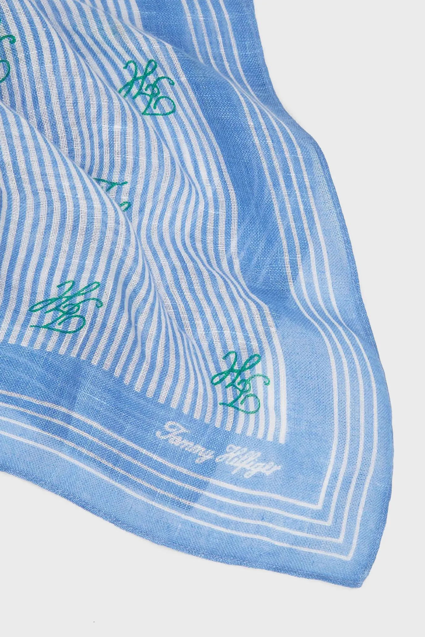 Шарф TH SCRIPT MONOGRAM LINEN SQUARE 3
