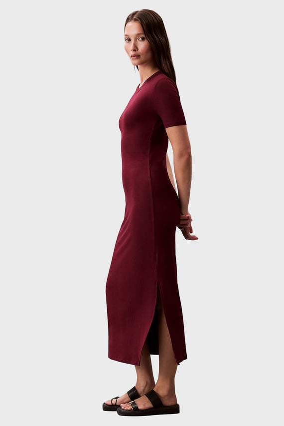 Платье A - MODAL RIB SS DRESS