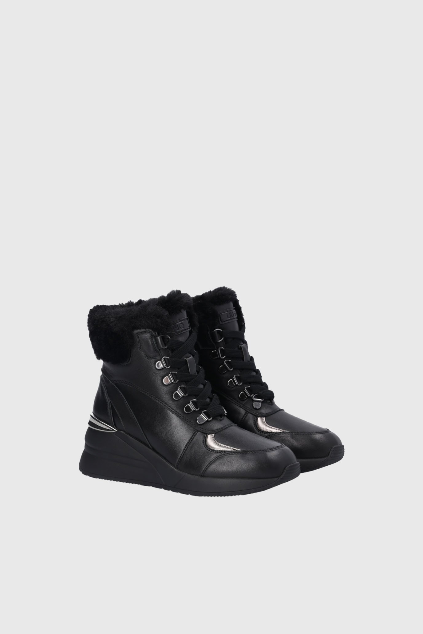 Хайтопы ALYSSA 05 - MID SNEAKER CALF BLACK 2