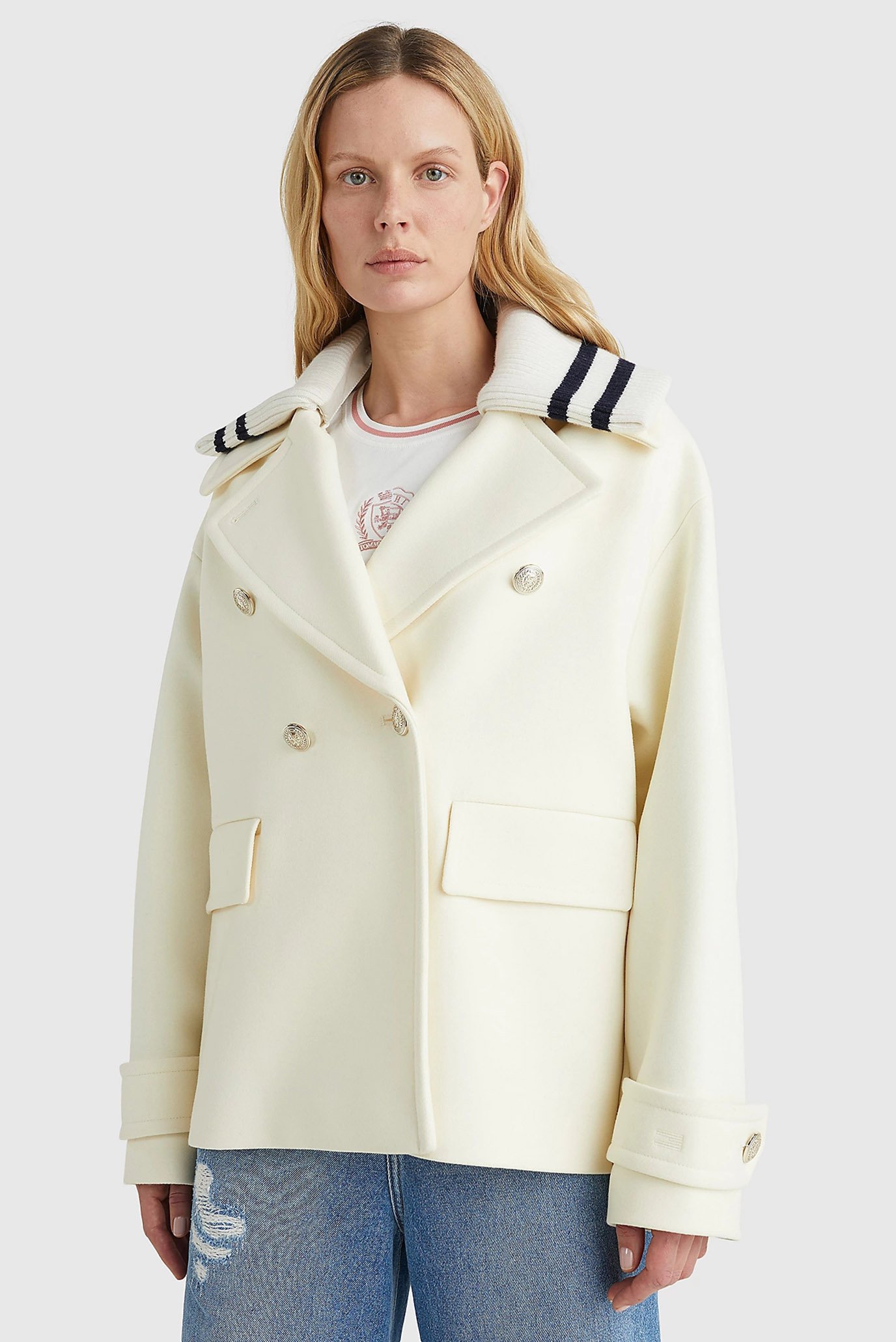 Пальто ICON WOOL BLEND PEACOAT 7