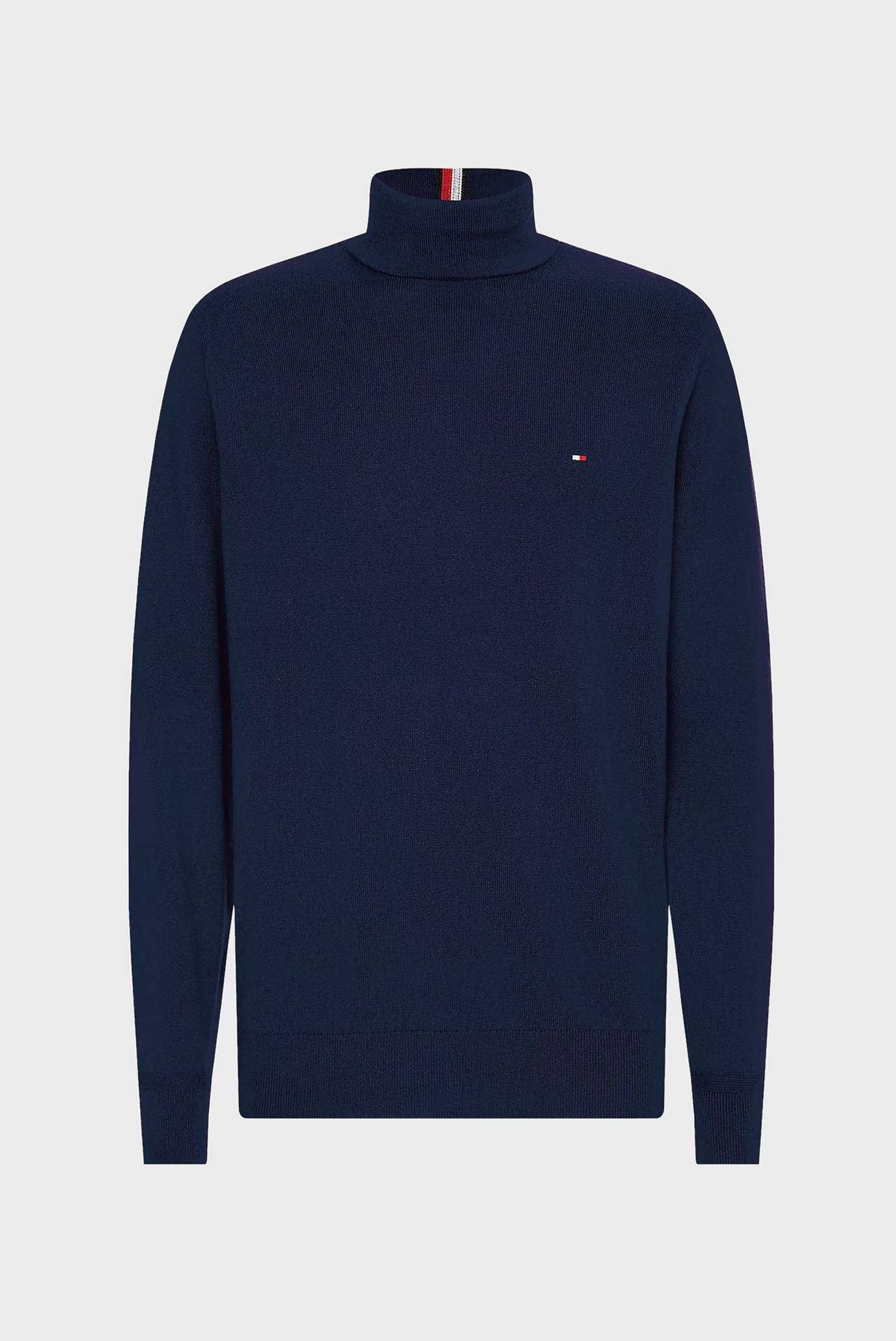 Мужской темно-синий гольф PIMA ORG CTN CASHMERETommy Hilfiger Мужской темно-синий гольф PIMA ORG CTN CASHMERE 5
