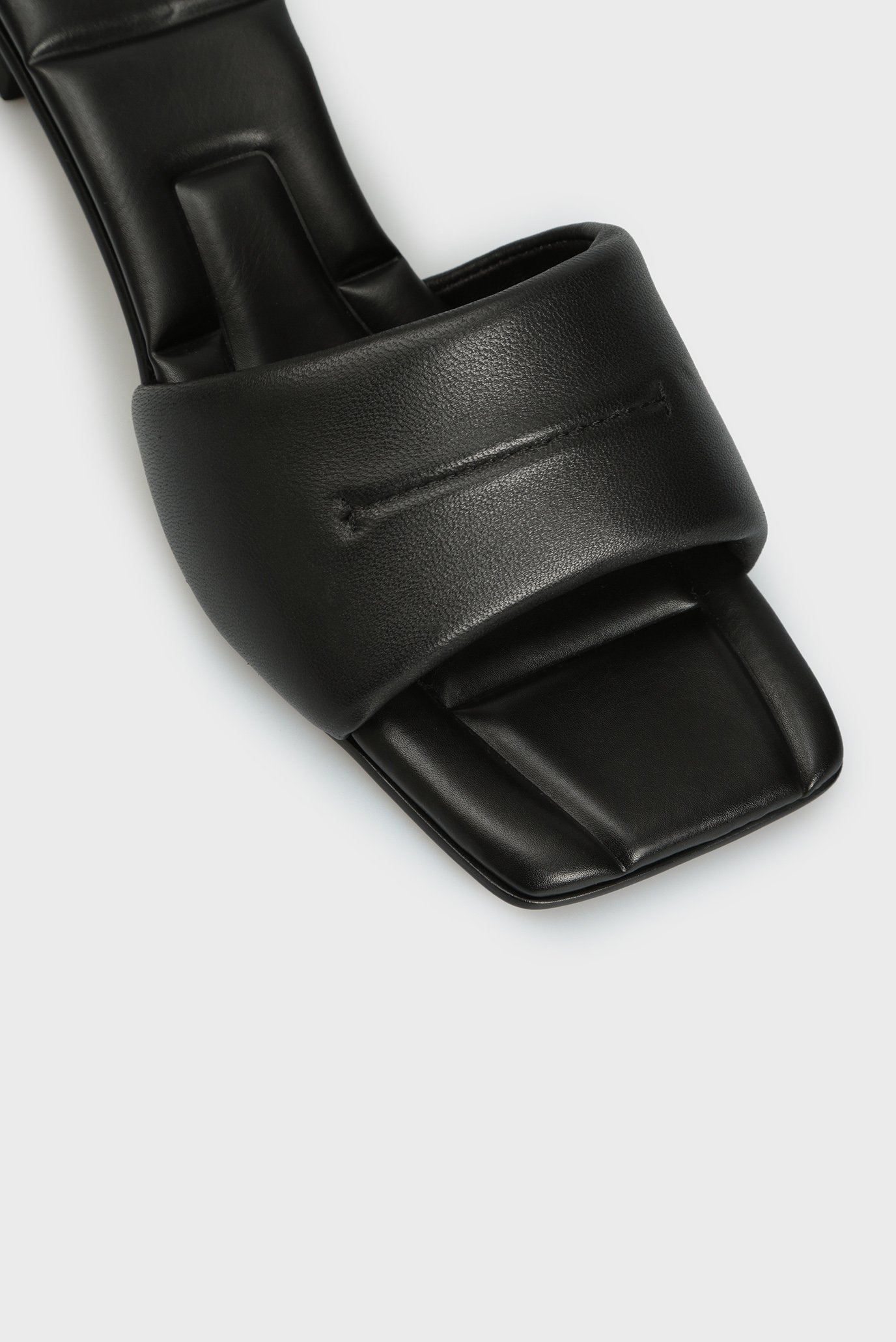 Женские черные кожаные мюли FlorentiaPRPY Женские черные кожаные мюли Florentia 4