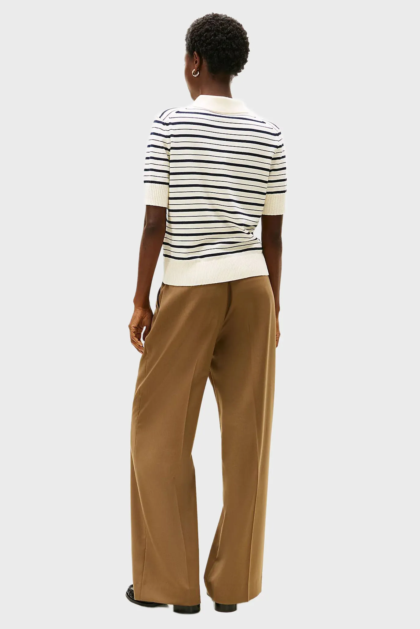 Свитер CO JERSEY FINE GG POLO S S SWT 3