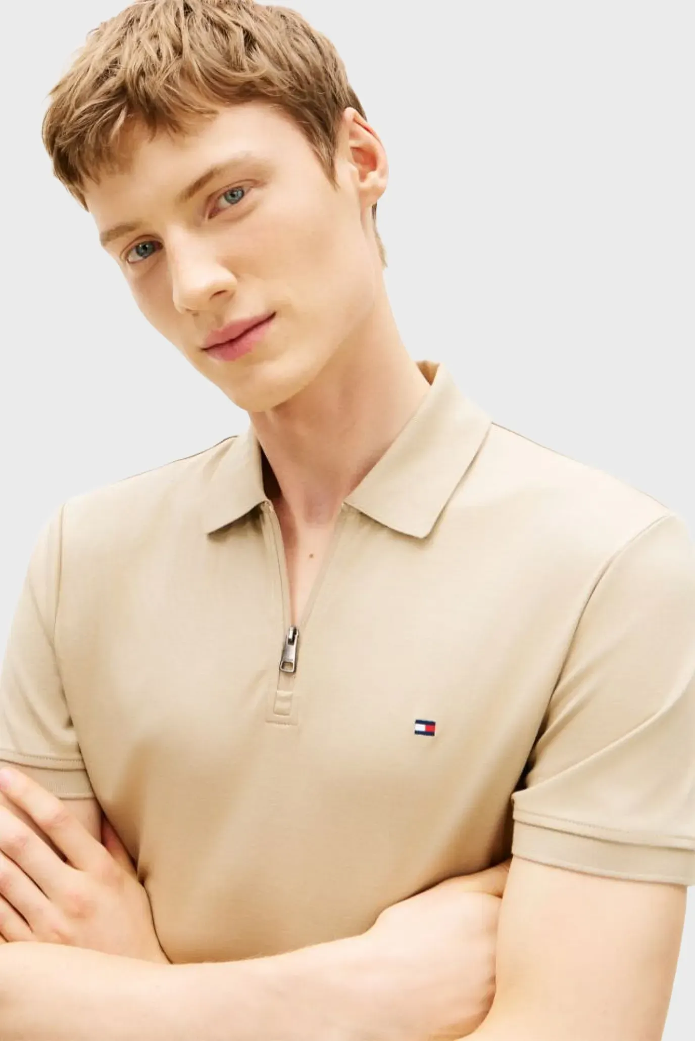 Поло INTERLOCK ZIP REG POLO 4