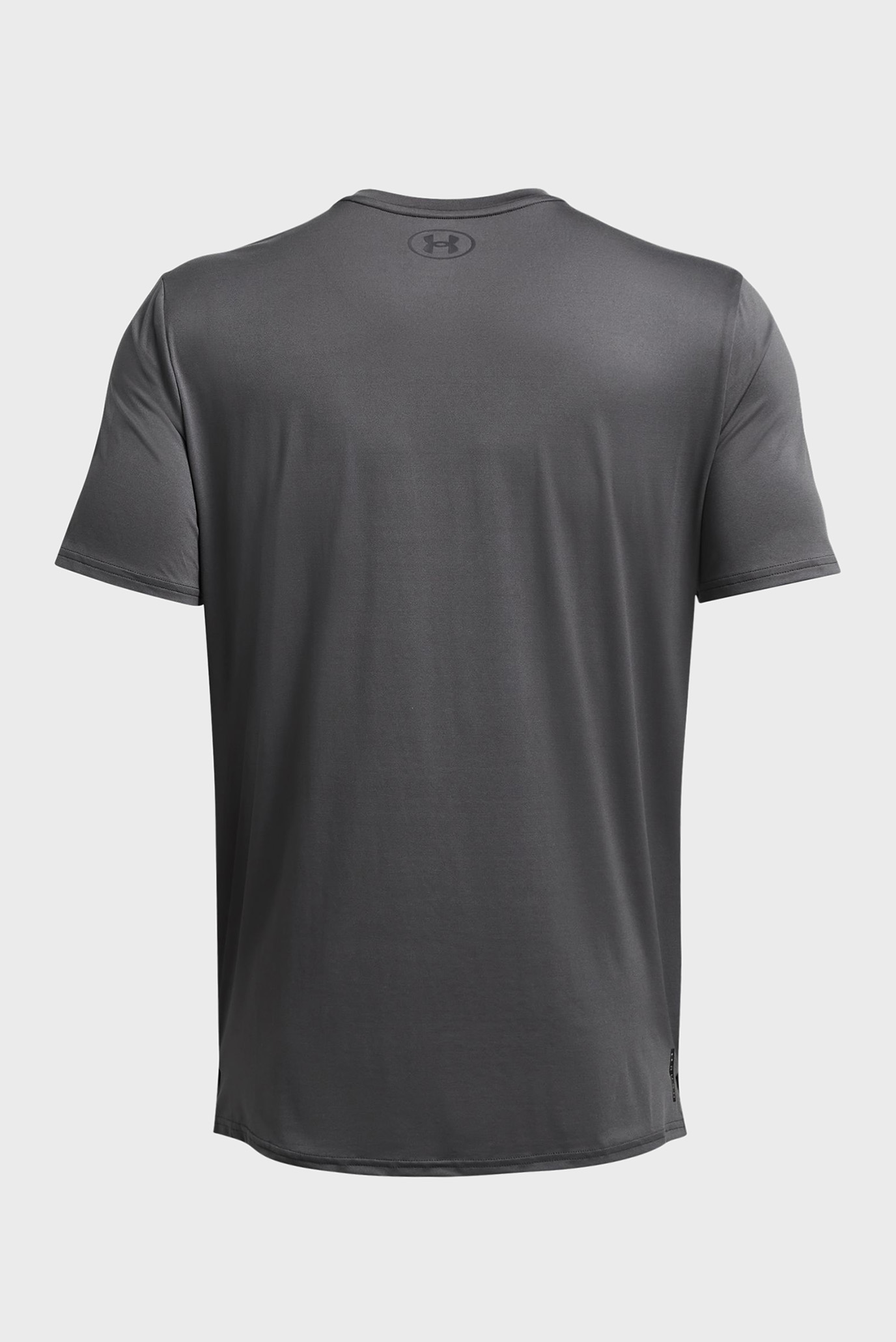 Мужская темно-серая футболка UA Rush Energy SS-GRYUnder Armour Мужская темно-серая футболка UA Rush Energy SS-GRY 4