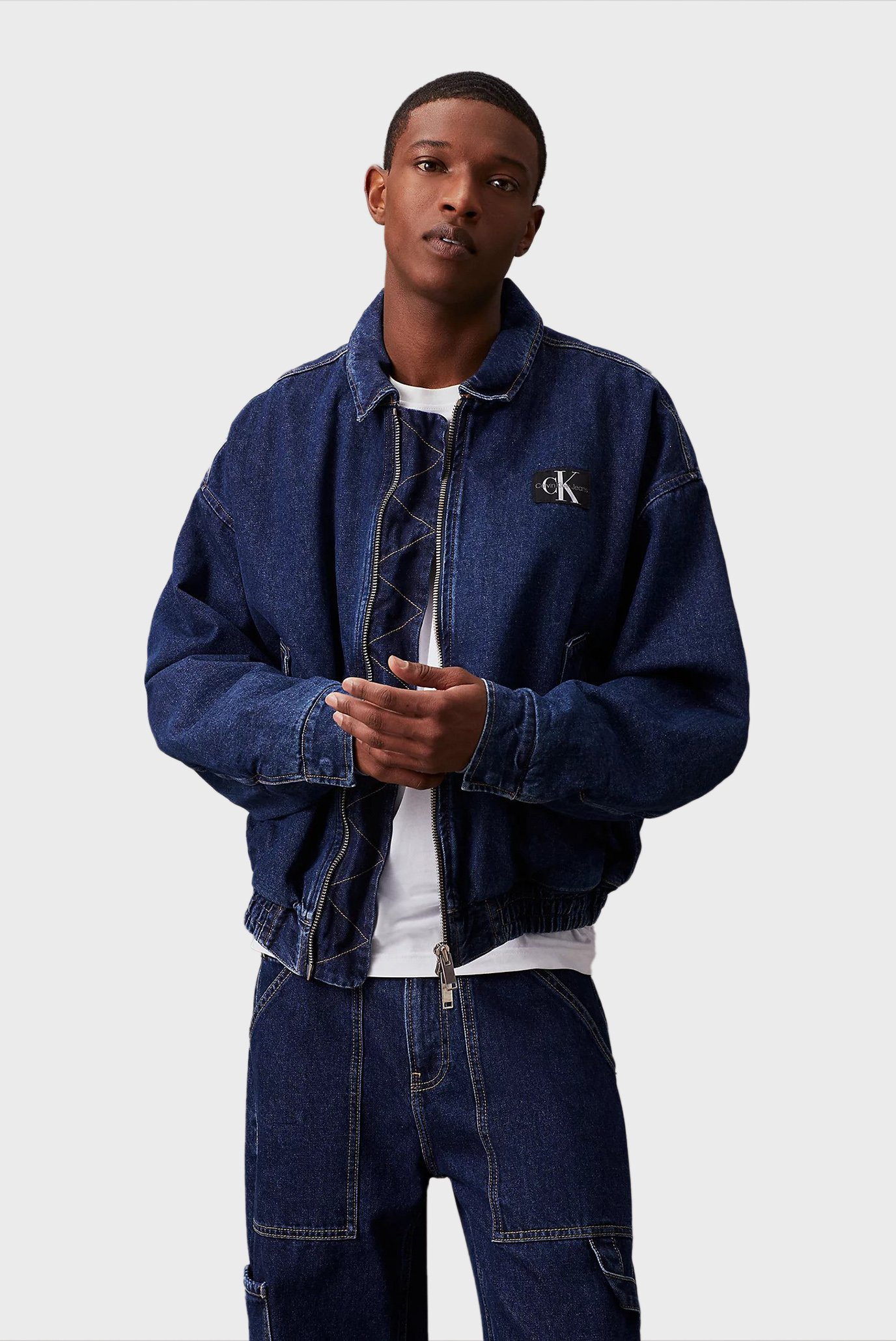 Куртка демисезонная/DENIM BOMBER 1