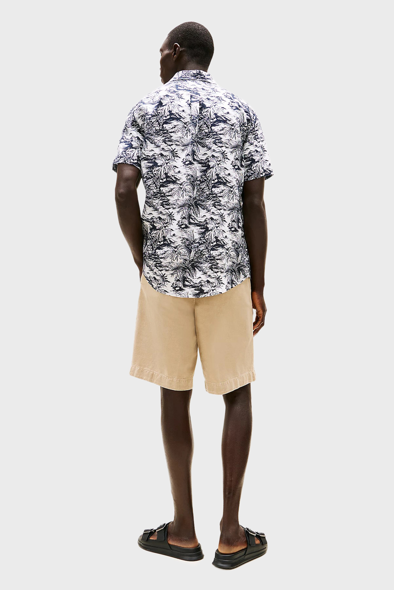 Рубашка с коротким рукавом LINEN VACATION PRT SS RF SHIRT 4