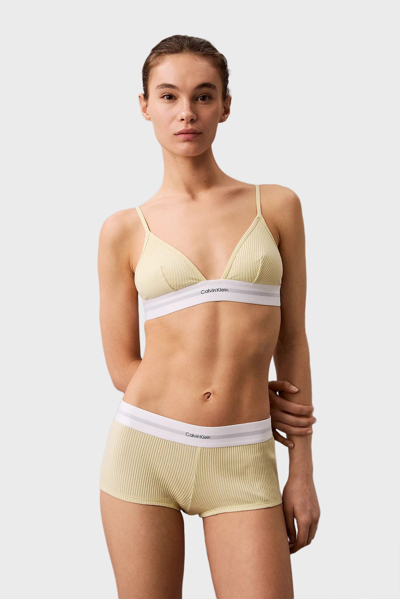 Женский желтый бюстгальтер UNLINED TRIANGLE 1