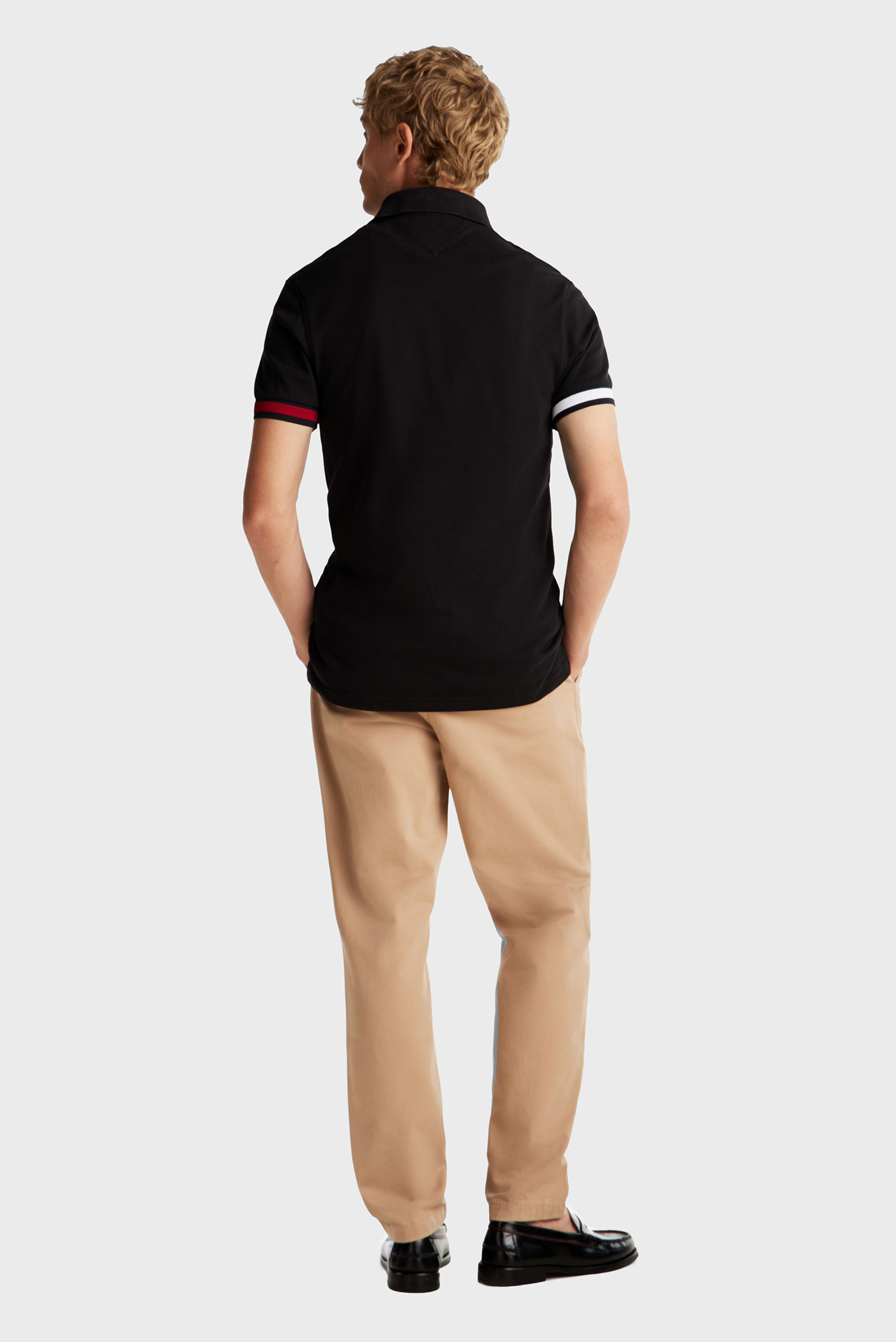 Поло FLAG CUFF SLIM POLO 4